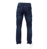 True Rise Billiga Jeans Online Herr - A-11044 - Bla