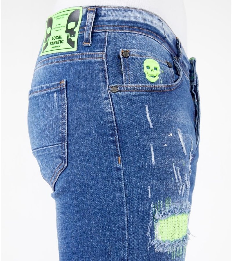 Local Fanatic Shorts Bomull Herr - 1044 - Bla
