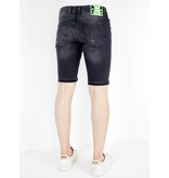 Local Fanatic Shorts Jeans Herr - 1045 - Svart