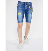 Local Fanatic Snygga Jeansshorts Herr - 1046 - Bla