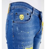 Local Fanatic Snygga Jeansshorts Herr - 1046 - Bla