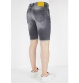 Local Fanatic Korta Jeansshorts Herr - 1053 - Gra