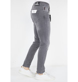 True Rise Jeans Med Raka Ben - A61.G - Gra