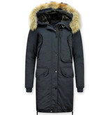 Gentile Bellini Parka Damer  -  Quilted Jacka Vinterjacka - DM8836B - Blå