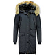Parka Damer  -  Quilted Jacka Vinterjacka - DM8836B - Blå