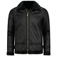 Shearling jacket - Lammy Coat - Svart