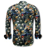 Gentile Bellini Skjorta Blommig Herr - 3095 - Grön Gentile Bellini Skjorta Blommig Herr - 3095 - Grön