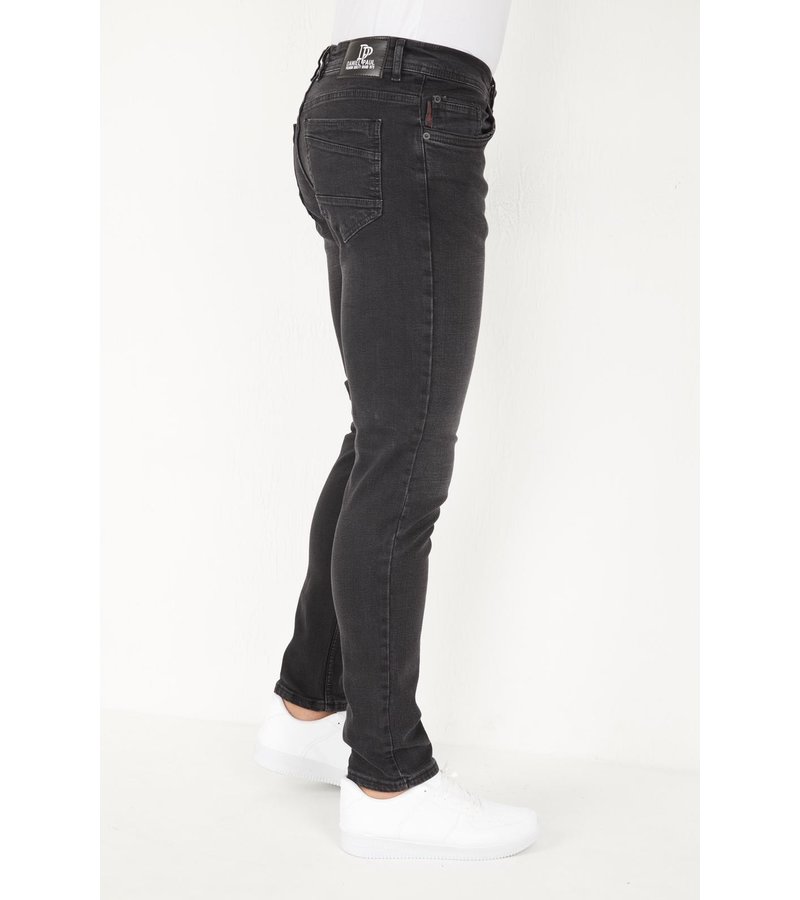 True Rise Herrkläder Jeans Straight Fit - DP03 - Grå