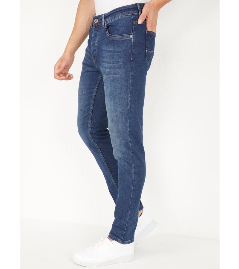 True Rise Regular Fit Handla Jeans På Nätet - DP05 - Blå