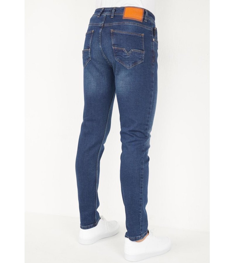 True Rise Regular Fit Handla Jeans På Nätet - DP05 - Blå