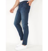 True Rise Regular Fit Billiga Jeans Online Herr - DP14 - Blå