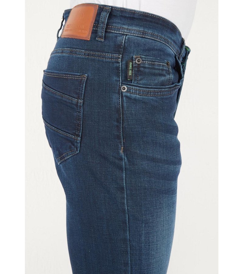 True Rise Regular Fit Billiga Jeans Online Herr - DP14 - Blå