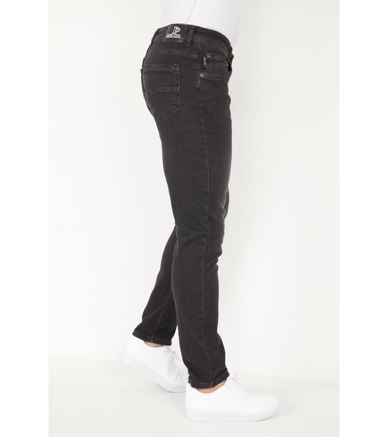 True Rise Stretch Regular Fit Jeans Byxor Herr - DP17 - Grå