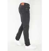 True Rise Stretch Jeans Herr Regular Fit - DP18 - Grå