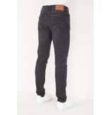 True Rise Stretch Jeans Herr Regular Fit - DP18 - Grå