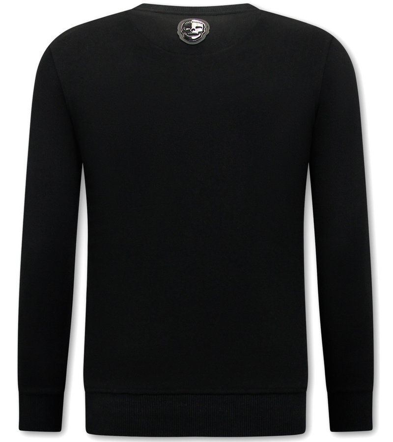 Local Fanatic Herr Sweatshirt Athletic Dept - 11-6518ZR- Svart