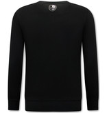 Local Fanatic Sweatshirt Athletic Dept - 11-6518ZG	- Svart