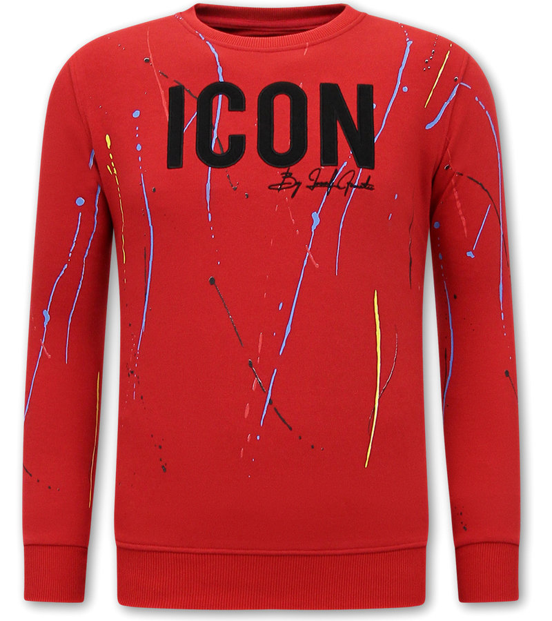 Local Fanatic Stora Sportkläder ICON Painted - 11-6511R - Rod