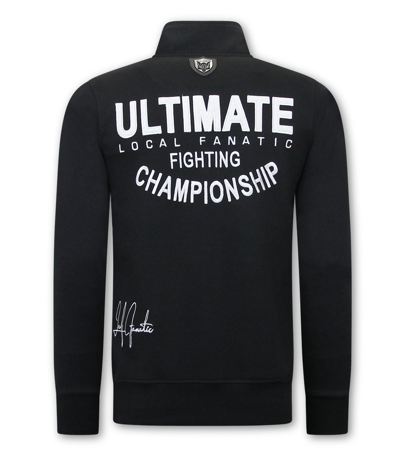 Local Fanatic UFC Ultimate Championship Träningsoverall - 11-6523Z - Svart