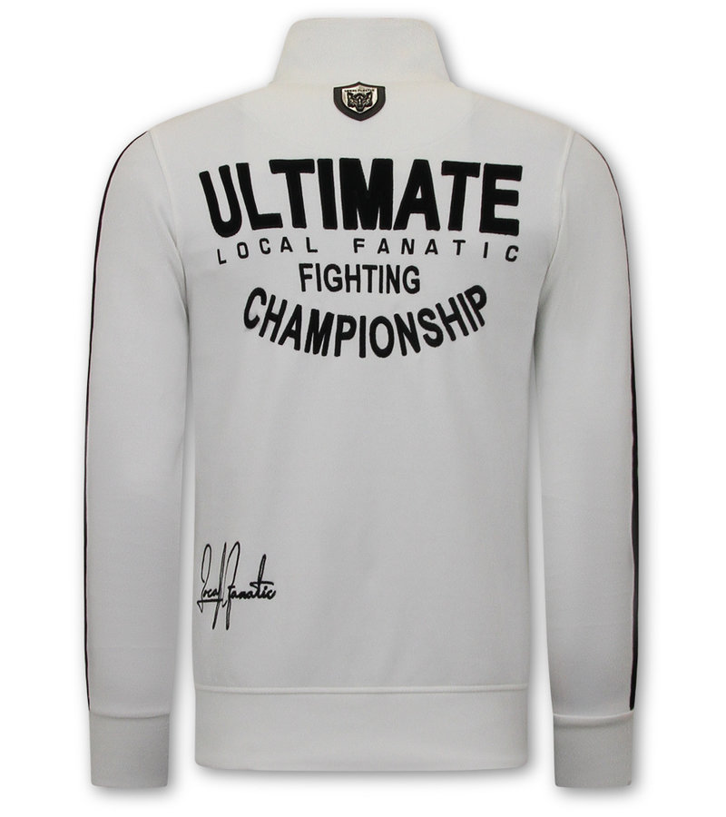 Local Fanatic UFC Ultimate Championship Träningsoverall - 11-6523W - Vit