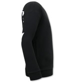 IKAO Oversized Tröjor Herr - 22021 - Svart IKAO Oversized Tröjor Herr - 22021 - Svart