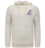 IKAO Lakers Lakers Oversized Hoodtröja - 22090 - Beige Oversized Hoodie - Beige