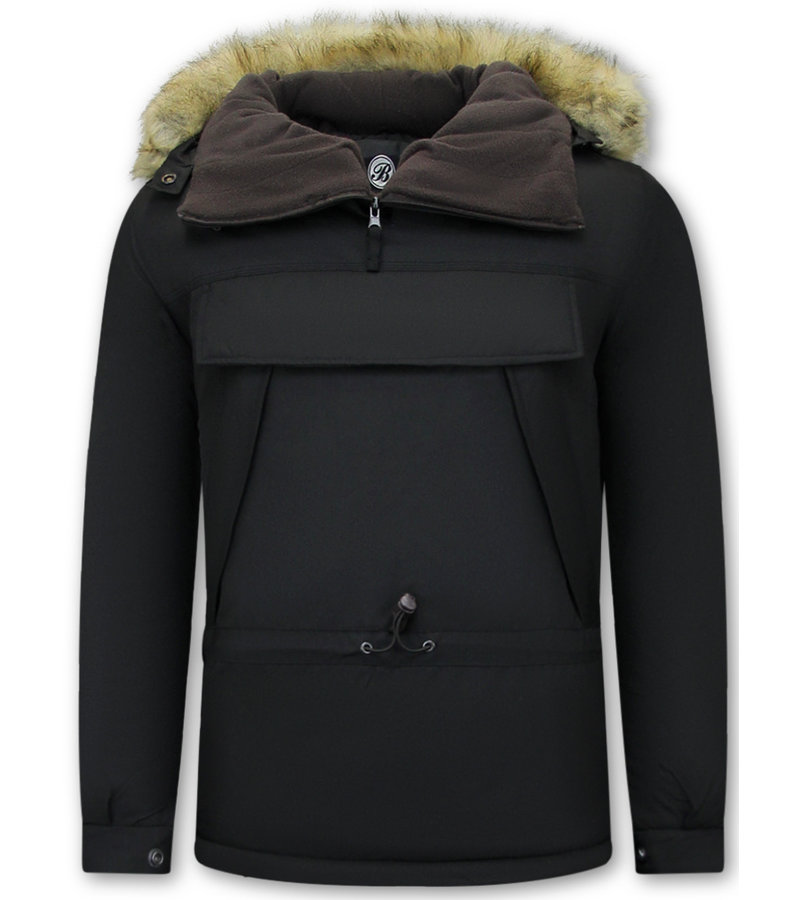 Matogla Anorak Exklusiva Vinterjackor Herr - 8591 - Svart