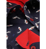 Gentile Bellini  Slim Fit Skjorta  - 3101 - Bla