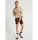 Robin-Collection Oversized skjorta dam - M34584 - Beige