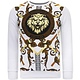 Lejon Sweatshirts For Men - 3728 - Vit
