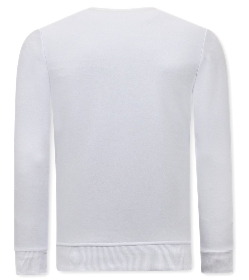 Top Star Långa Tröjor Kille Joker - 3762 - Vit