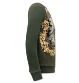 True Rise Tröjor Skull Strass - 3796 - Grön