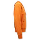 True Rise Basic Oversize Fit Huvtröja - Orange