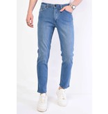 True Rise Trendiga Jeans Herr Regular Fit - DP22-NW - Bla