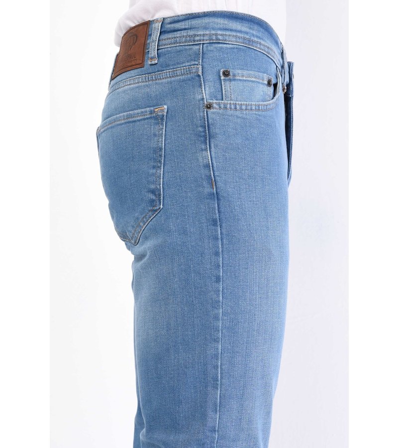 True Rise Trendiga Jeans Herr Regular Fit - DP22-NW - Bla