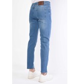 True Rise Trendiga Jeans Herr Regular Fit - DP22-NW - Bla