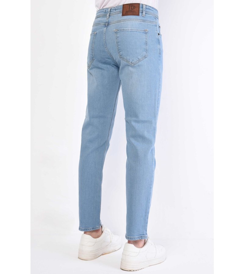 True Rise Regular Fit Jeans För Män - DP23-NW - Bla