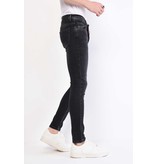 True Rise Jeans Stretch Herr Regular Fit - DP29-NW - Svart