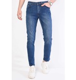 True Rise Jeans Herr Stretch Regular Fit - DP30-NW - Bla True Rise Jeans Herr Stretch Regular Fit - DP30-NW - Bla