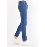 True Rise Jeans Herr Stretch Regular Fit - DP30-NW - Bla