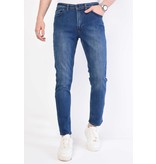 True Rise Regular Stretch Jeans Herr - DP31-NW - Bla