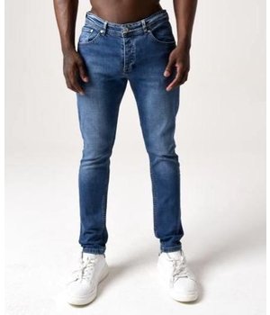 True Rise Billiga Berrbyxor Slim Fit - DC-018 - Bla