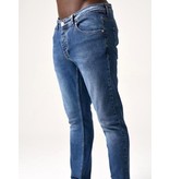 True Rise Billiga Berrbyxor Slim Fit - DC-018 - Bla