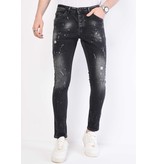 Local Fanatic Slim Fit Jeans Herr Billigt - 1056 - Gra