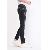 Local Fanatic Slim Fit Jeans Herr Billigt - 1056 - Gra