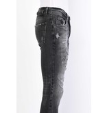 Local Fanatic Tight Jeans Men Slim Fit - 1061 - Gra