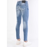 Local Fanatic Trasiga Jeans Kille Slim Fit - 1062 - Bla