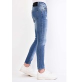 Local Fanatic Jeans För Män Slim Fit - 1063 - Bla