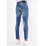 Local Fanatic Jeans För Män Slim Fit - 1063 - Bla