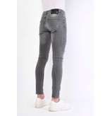 Local Fanatic Trendiga Jeans Herr Slim Fit - 1064 - Gra